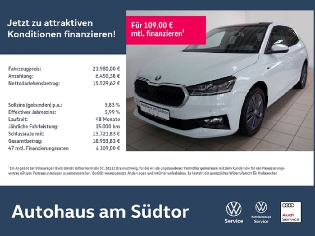 Skoda Fabia bei Reisemobile.expert - Hauptabbildung