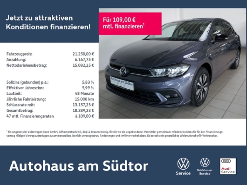 VW Polo bei Reisemobile.expert - Hauptabbildung