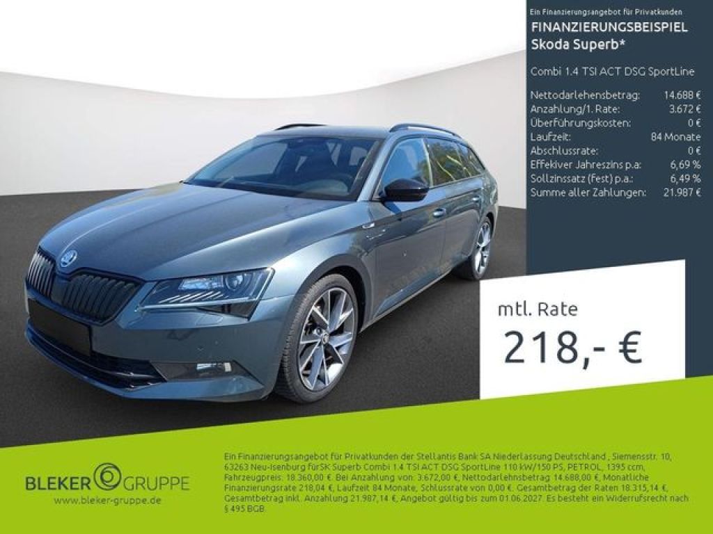 Skoda Superb bei Reisemobile.expert - Hauptabbildung Skoda Superb bei Reisemobile.expert - Hauptabbildung