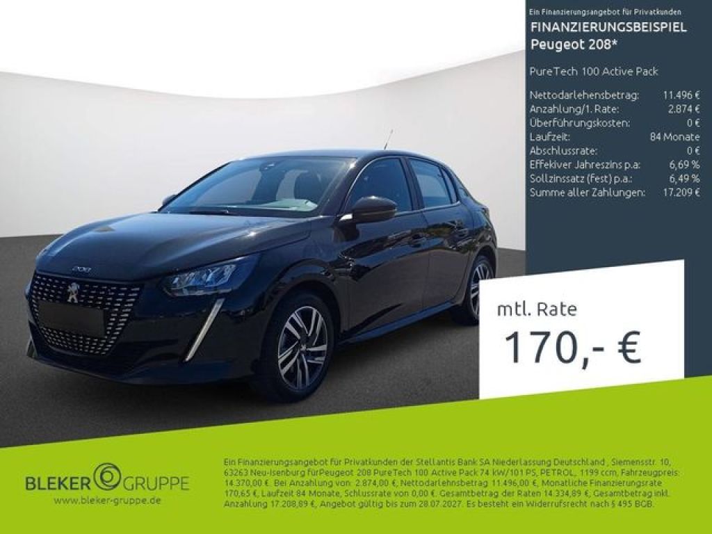 Peugeot 208 bei Reisemobile.expert - Hauptabbildung Peugeot 208 bei Reisemobile.expert - Hauptabbildung