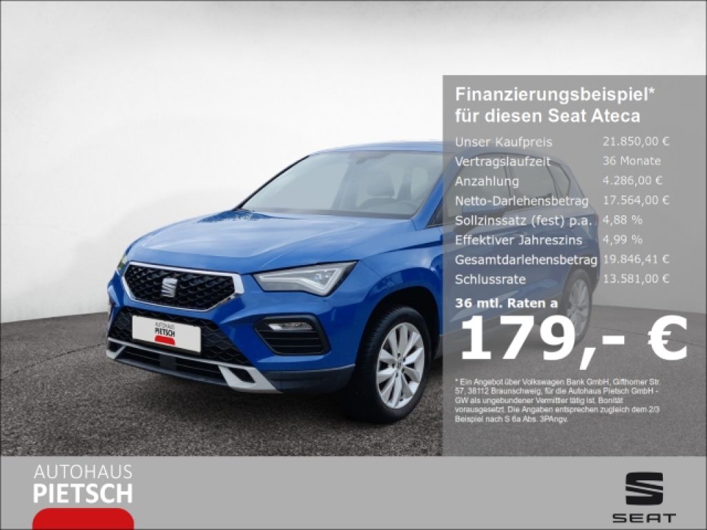 Seat Ateca bei Reisemobile.expert - Hauptabbildung Seat Ateca bei Reisemobile.expert - Hauptabbildung