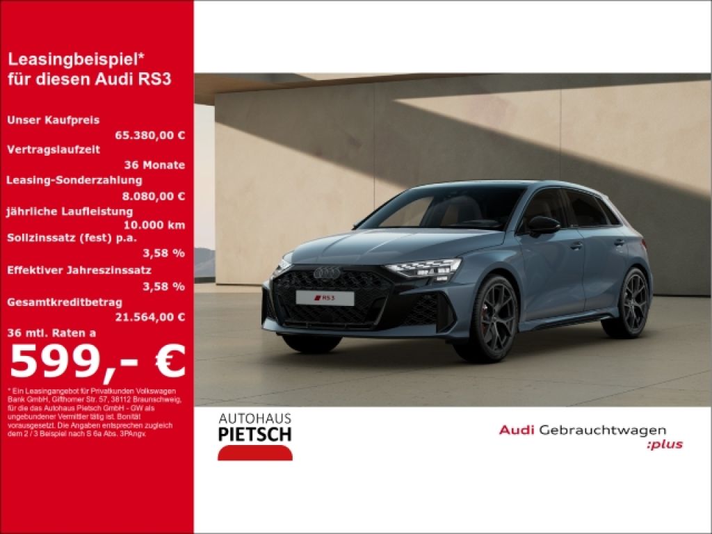 Audi RS 3 bei Reisemobile.expert - Hauptabbildung Audi RS 3 bei Reisemobile.expert - Hauptabbildung