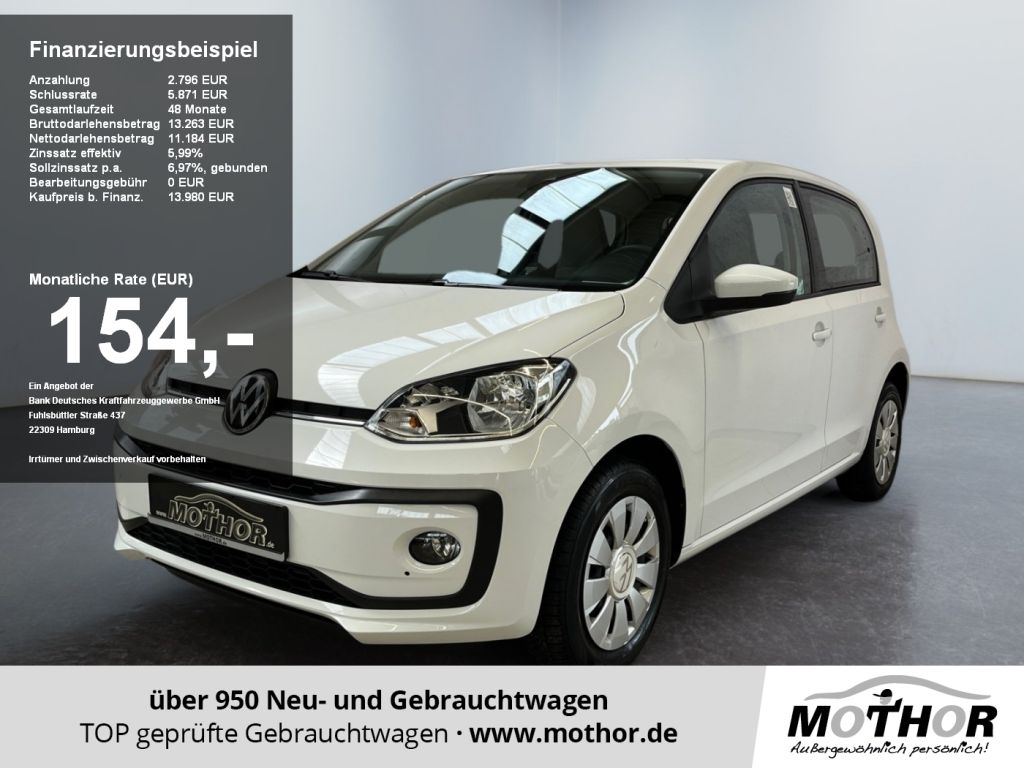VW Up bei Reisemobile.expert - Hauptabbildung VW Up bei Reisemobile.expert - Hauptabbildung