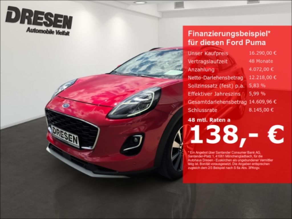 Ford Puma bei Reisemobile.expert - Hauptabbildung Ford Puma bei Reisemobile.expert - Hauptabbildung