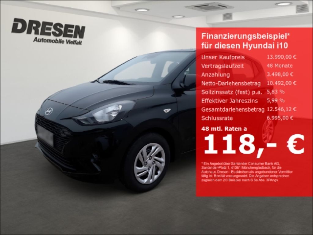 Hyundai i10 bei Reisemobile.expert - Hauptabbildung Hyundai i10 bei Reisemobile.expert - Hauptabbildung