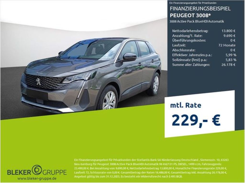 Peugeot Active Pack BlueHDI Automatik bei Reisemobile.expert - Hauptabbildung Peugeot Active Pack BlueHDI Automatik bei Reisemobile.expert - Hauptabbildung