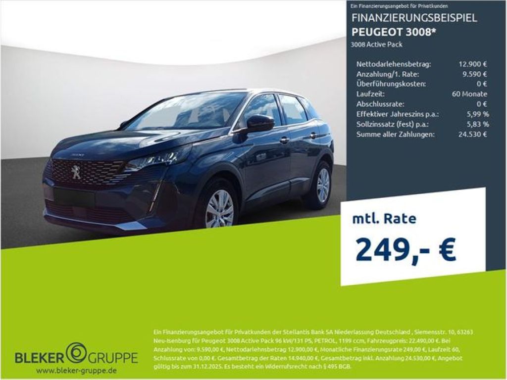 Peugeot Active Pack PureTech 130 bei Reisemobile.expert - Hauptabbildung Peugeot Active Pack PureTech 130 bei Reisemobile.expert - Hauptabbildung