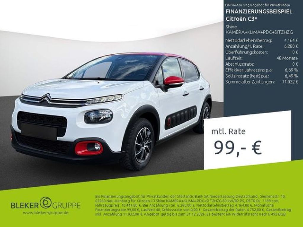 Citroen C3 bei Reisemobile.expert - Hauptabbildung Citroen C3 bei Reisemobile.expert - Hauptabbildung