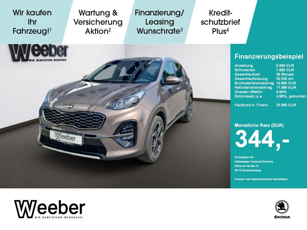 Kia Sportage bei Reisemobile.expert - Hauptabbildung Kia Sportage bei Reisemobile.expert - Hauptabbildung