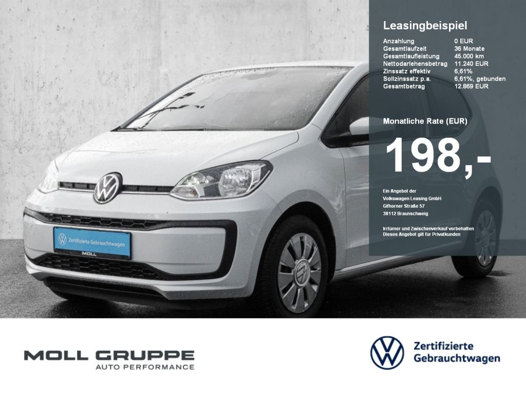 VW Up bei Reisemobile.expert - Hauptabbildung VW Up bei Reisemobile.expert - Hauptabbildung