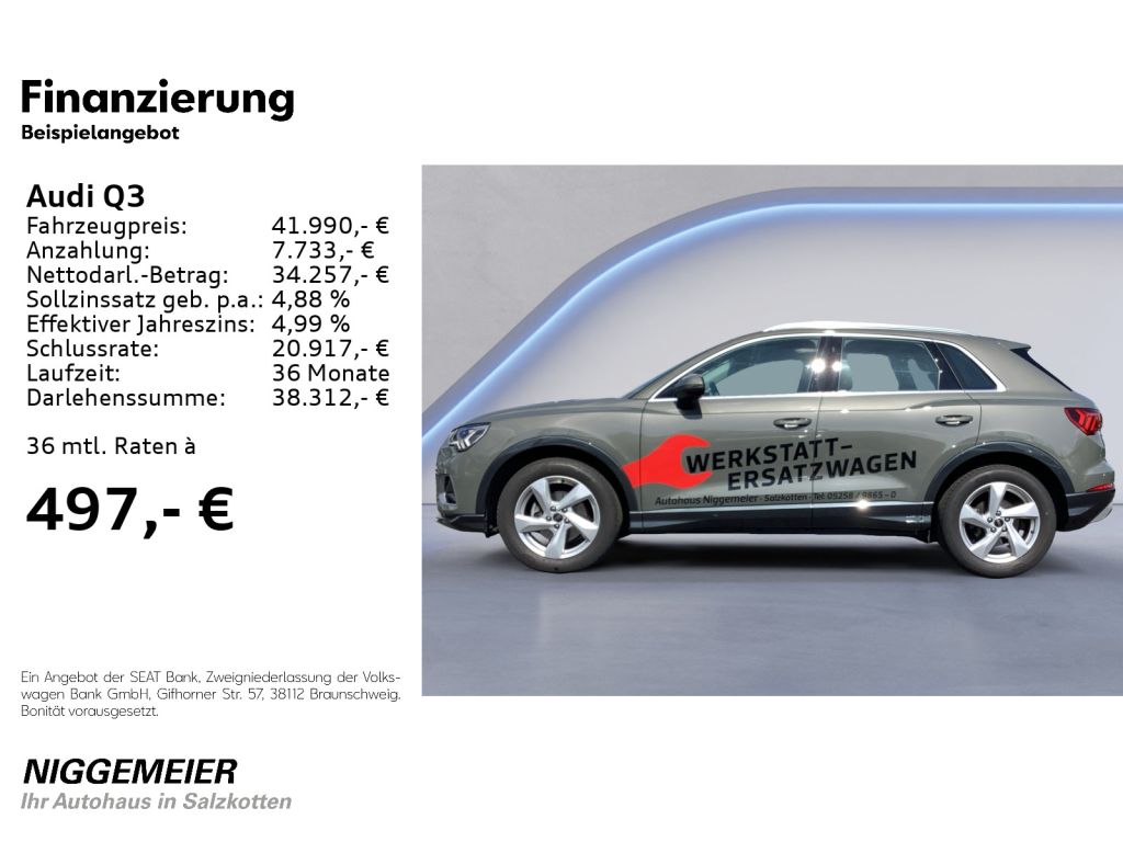 Audi Q3 bei Reisemobile.expert - Hauptabbildung Audi Q3 bei Reisemobile.expert - Hauptabbildung
