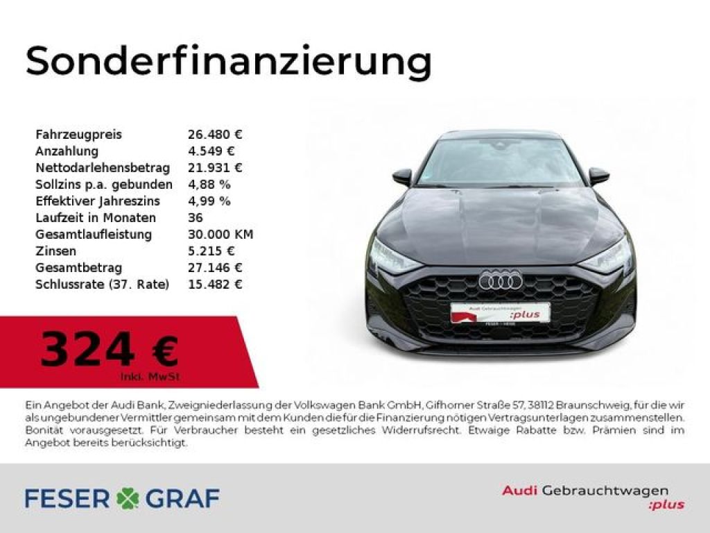 Audi A3 bei Reisemobile.expert - Hauptabbildung Audi A3 bei Reisemobile.expert - Hauptabbildung