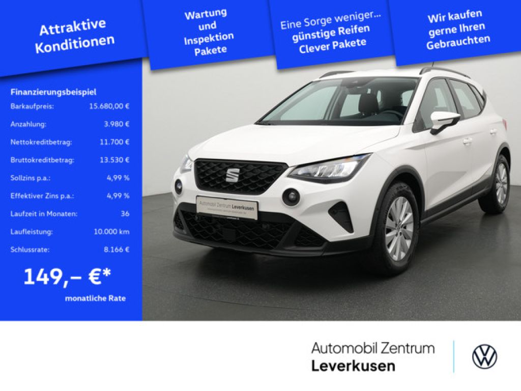 Seat Arona bei Reisemobile.expert - Hauptabbildung Seat Arona bei Reisemobile.expert - Hauptabbildung