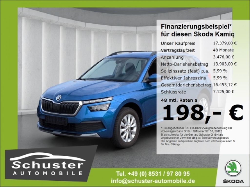 Skoda Kamiq bei Reisemobile.expert - Hauptabbildung Skoda Kamiq bei Reisemobile.expert - Hauptabbildung