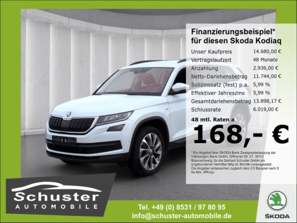 Skoda Kodiaq bei Reisemobile.expert - Hauptabbildung Skoda Kodiaq bei Reisemobile.expert - Hauptabbildung