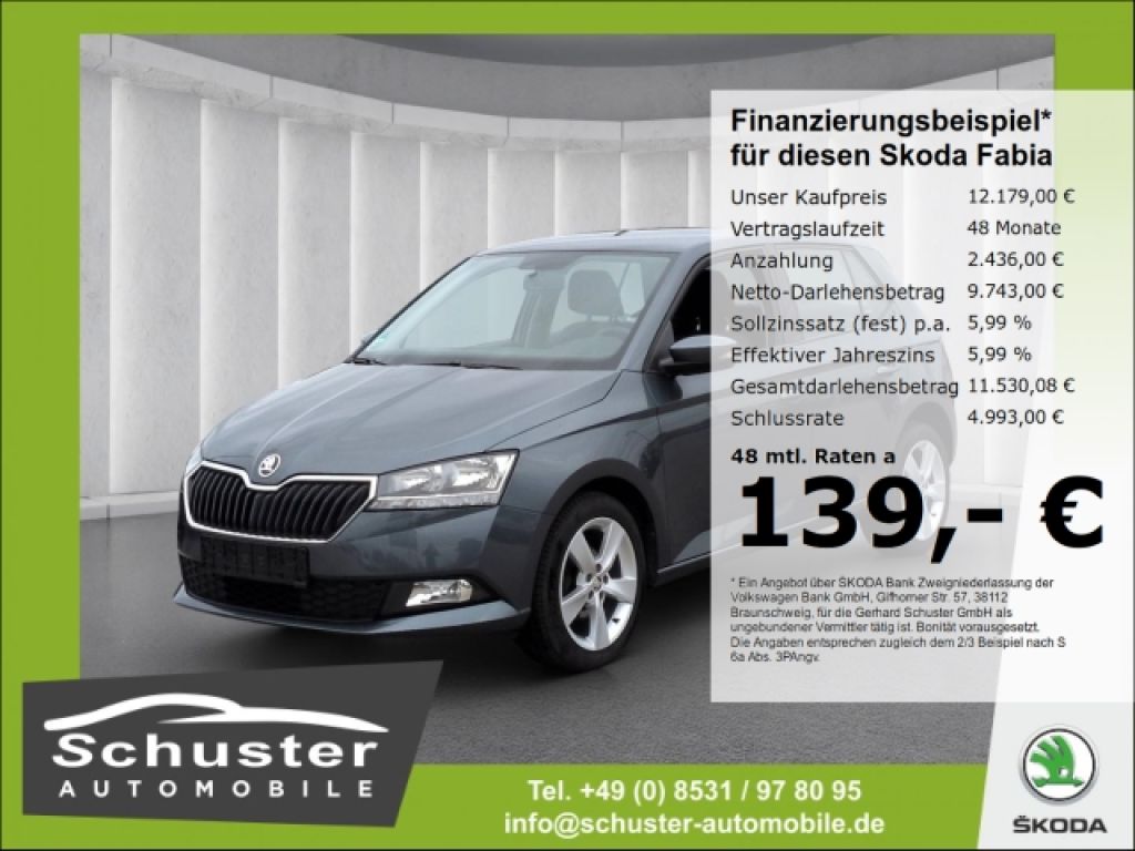Skoda Fabia bei Reisemobile.expert - Hauptabbildung Skoda Fabia bei Reisemobile.expert - Hauptabbildung