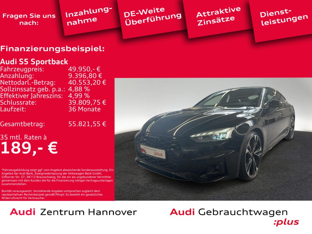 Audi S5 Sportback bei Reisemobile.expert - Hauptabbildung Audi S5 Sportback bei Reisemobile.expert - Hauptabbildung