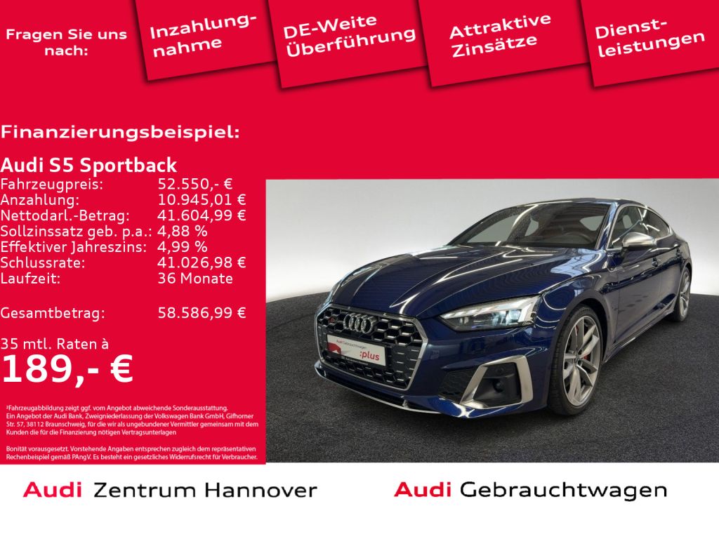 Audi S5 Sportback bei Reisemobile.expert - Hauptabbildung Audi S5 Sportback bei Reisemobile.expert - Hauptabbildung